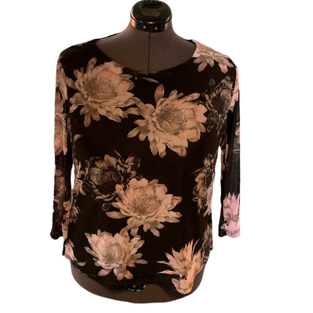 Kasper Professional Floral Top Size Petite XL